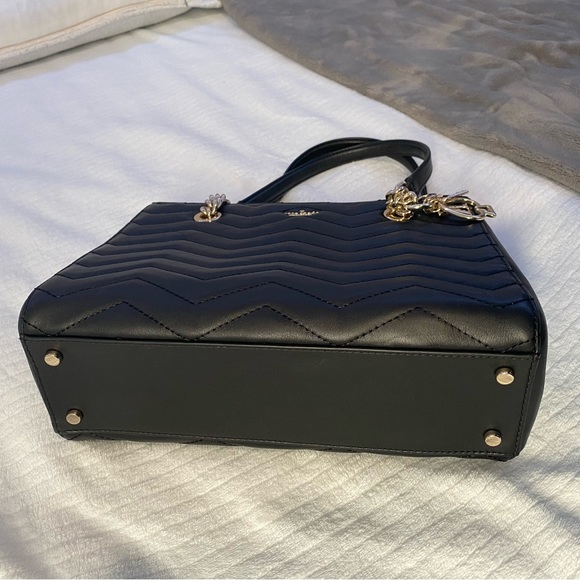 Kate Spade Reese Park Cournee Chevron Leather Bag - Picture 8 of 12